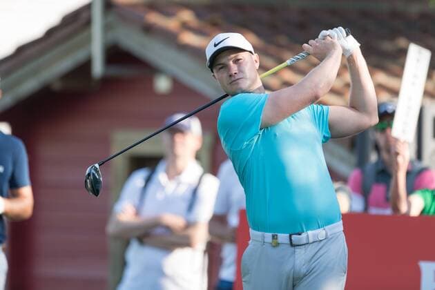 GOLF - BMW International Open 2017 MOOSINNING,GERMANY,22.JUN.17 - GOLF - European Tour, BMW International Open, GC Muenchen Eichenried. Image shows Oliver Fisher (ENG). GEPAxpictures xMarkusxFischer