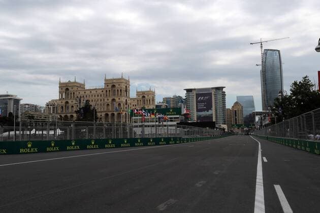 Azerbaijan Grand Prix, Baku 22 - 25 June 2017 22.06.2017 - Track Atmosphere 