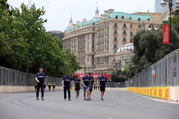 Azerbaijan Grand Prix, Baku 22 - 25 June 2017 22.06.2017 - Marcus Ericsson (SUE) Sauber C36 