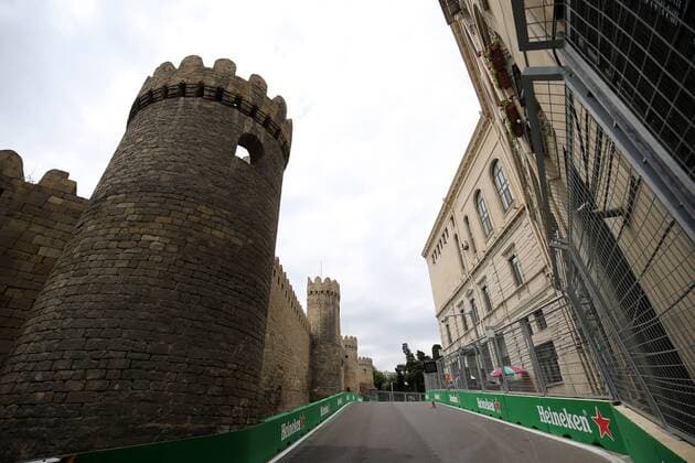 Azerbaijan Grand Prix, Baku 22 - 25 June 2017 22.06.2017 - Track Atmosphere 