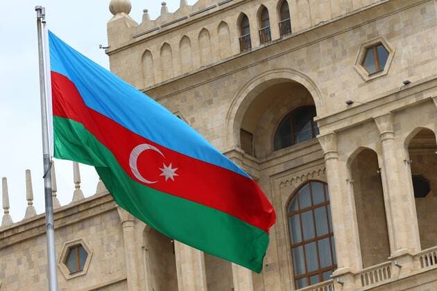 Azerbaijan Grand Prix, Baku 22 - 25 June 2017 22.06.2017 - Azerbaijan flag 