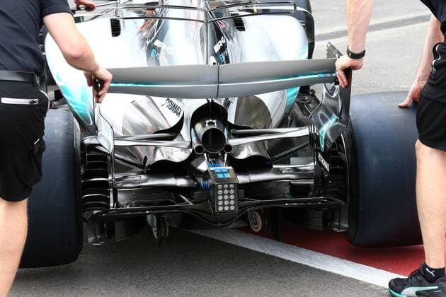 Azerbaijan Grand Prix, Baku 22 - 25 June 2017 22.06.2017 - Mercedes AMG F1 W08, detail 
