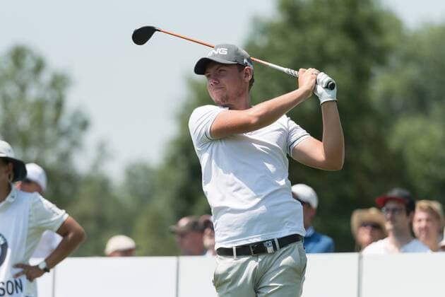 GOLF - BMW International Open 2017 MOOSINNING,GERMANY,22.JUN.17 - GOLF - European Tour, BMW International Open, GC Muenchen Eichenried. Image shows Anton A Karlsson (SWE). GEPAxpictures xMarkusxFischer