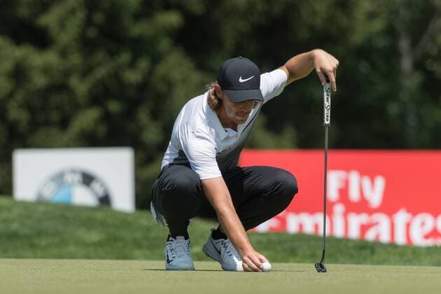 GOLF - BMW International Open 2017 MOOSINNING,GERMANY,22.JUN.17 - GOLF - European Tour, BMW International Open, GC Muenchen Eichenried. Image shows Tommy Fleetwood (ENG). GEPAxpictures xMarkusxFischer