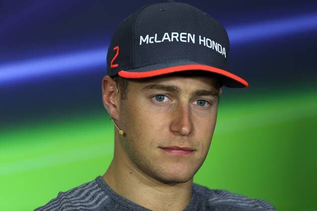 Azerbaijan Grand Prix, Baku 22 - 25 June 2017 22.06.2017 - press conference PK Pressekonferenz Stoffel Vandoorne (BEL) McLaren MCL32 