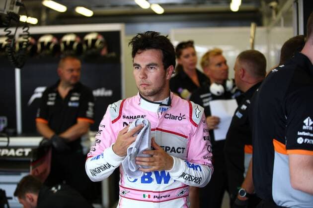 Azerbaijan Grand Prix, Baku 22 - 25 June 2017 23.06.2017 - Free Practice 1, Sergio Perez (MEX) Sahara Force India F1 VJM010 