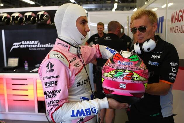 Azerbaijan Grand Prix, Baku 22 - 25 June 2017 23.06.2017 - Free Practice 1, Sergio Perez (MEX) Sahara Force India F1 VJM010 