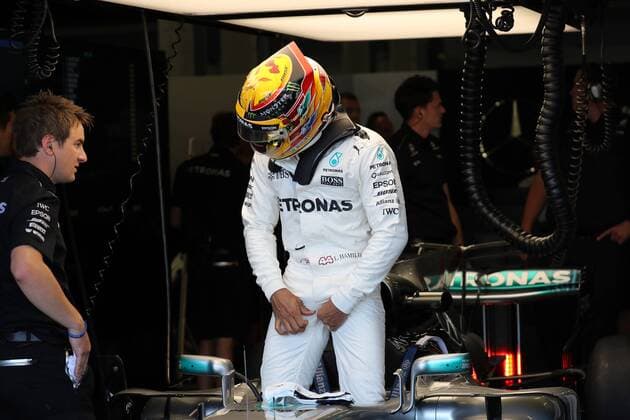 Azerbaijan Grand Prix, Baku 22 - 25 June 2017 23.06.2017 - Free Practice 1, Lewis Hamilton (GBR) Mercedes AMG F1 W08 