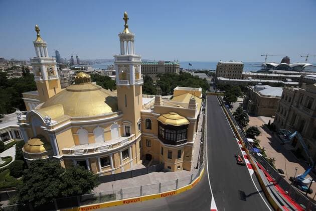 Azerbaijan Grand Prix, Baku 22 - 25 June 2017 23.06.2017 - Free Practice 1, Esteban Ocon (FRA) Sahara Force India F1 VJM10 