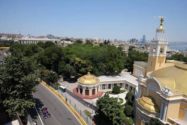 Azerbaijan Grand Prix, Baku 22 - 25 June 2017 23.06.2017 - Free Practice 1, Daniil Kvyat (RUS) Scuderia Toro Rosso STR12 