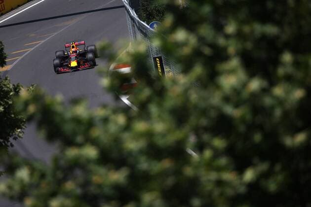 Azerbaijan Grand Prix, Baku 22 - 25 June 2017 23.06.2017 - Free Practice 1, Max Verstappen (NED) Red Bull Racing RB13 