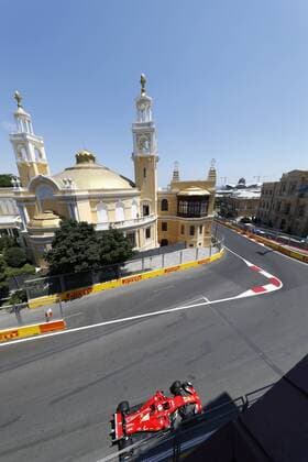 Motorsports: FIA Formula One World Championship WM Weltmeisterschaft 2017, Grand Prix of Europe, 5 Sebastian Vettel (GER, Scuderia Ferrari), Baku Azerbaijan xHOCHxZWEIx