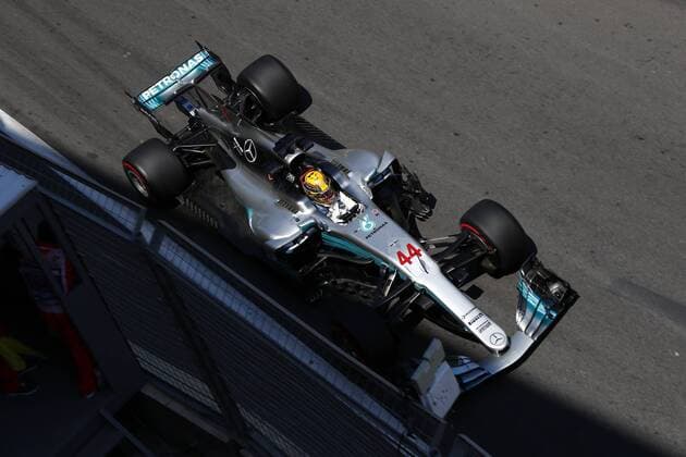 Motorsports: FIA Formula One World Championship WM Weltmeisterschaft 2017, Grand Prix of Europe, 44 Lewis Hamilton (GBR, Mercedes AMG Petronas F1 Team), Baku Azerbaijan xHOCHxZWEIx