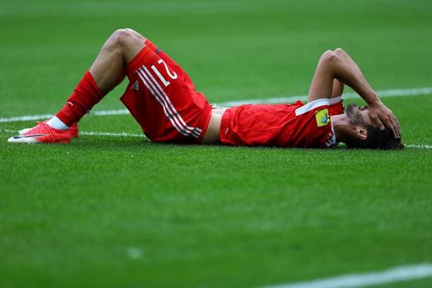 Bilder des Tages - SPORT Mexico vs. Russia SAO PETERSBURGO, MO - 24.06.2017: MEXICO VS. RUSSIA - Erokhin Aleksandr of Russia during a match between Mexico and Russia valid for the third round of the 2017 Confederations Cup on Saturday (24) held at the Kazan Arena in Kazan, Russia. (Photo: Heuler Andrey DiaEsportivo Fotoarena) x1343509x  HeulerxAndrey