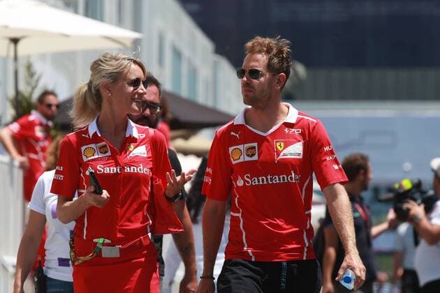 Motorsports: FIA Formula One World Championship WM Weltmeisterschaft 2017, Grand Prix of Europe, 5 Sebastian Vettel (GER, Scuderia Ferrari), Baku Azerbaijan xHOCHxZWEIx