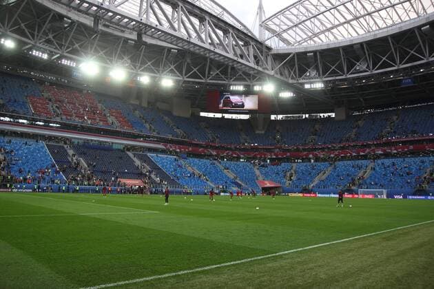 Of The Russian Federation. Saint-Petersburg. Football. The FIFA Confederations Cup 2017. Portugal New Zealand. Stadium Saint Petersburg, Zenit-arena. The final match of the group stage of group A. national team Nationalteam Player. MaksimxKonstantinov 