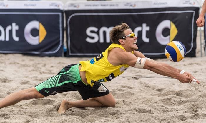 smart Beach Tour 2017 - Supercup Kuehlungsborn; Kuehlungsborn, 24.-25.06.2017 David Poniewaz; smart Beach Tour 2017 - Supercup Kuehlungsborn am 24.06.2017. xPWx