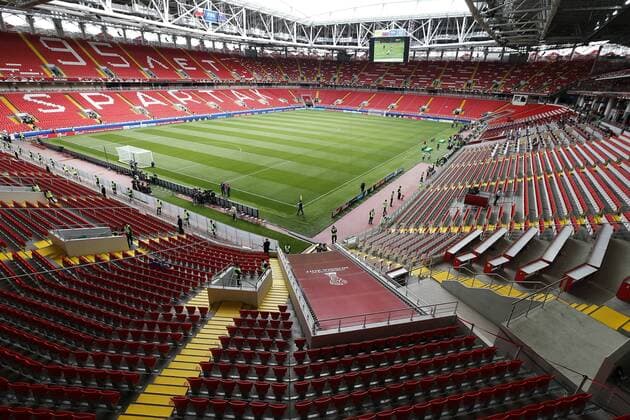 Chile vs Australia SOCHI, SC - 25.06.2017: CHILE VS AUSTRALIA - Spartak Stadium (Otkrytie Arena) before the match between Chile and Australia valid for the third round of the Confederations Cup 2017 on Sunday (25) in Moscow, Russia. (Photo: Rodolfo Buhrer La Imagem Fotoarena) x1344056x  RodolfoxBuhrer