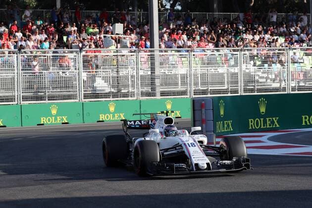 Azerbaijan Grand Prix, Baku 22 - 25 June 2017 25.06.2017 - Race, Lance Stroll (CDN) Williams FW40 
