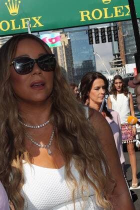 Azerbaijan Grand Prix, Baku 22 - 25 June 2017 25.06.2017 - Race, Mariah Carey (USA), Singer 