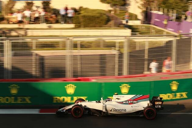 Motorsports: FIA Formula One World Championship WM Weltmeisterschaft 2017, Grand Prix of Europe, 18 Lance Stroll ( CAN, Williams Martini Racing) Baku Azerbaijan xHOCHxZWEIx