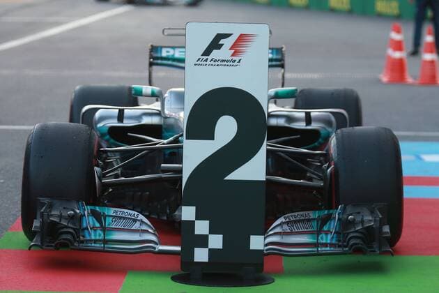 Motorsports: FIA Formula One World Championship WM Weltmeisterschaft 2017, Grand Prix of Europe, 77 Valtteri Bottas (FIN, Mercedes AMG Petronas) Baku Azerbaijan xHOCHxZWEIx