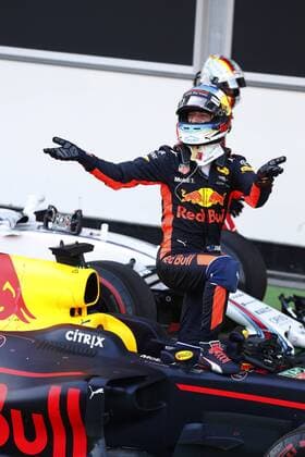 Motorsports: FIA Formula One World Championship WM Weltmeisterschaft 2017, Grand Prix of Europe, 3 Daniel Ricciardo (AUS, Red Bull Racing), Baku Azerbaijan xHOCHxZWEIx