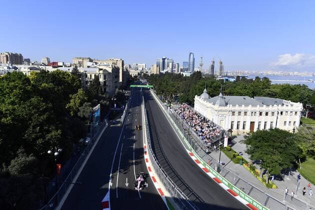 Motorsports: FIA Formula One World Championship WM Weltmeisterschaft 2017, Grand Prix of Europe, 11 Sergio Perez (MEX, Sahara Force India F1 Team), Baku Azerbaijan xHOCHxZWEIx
