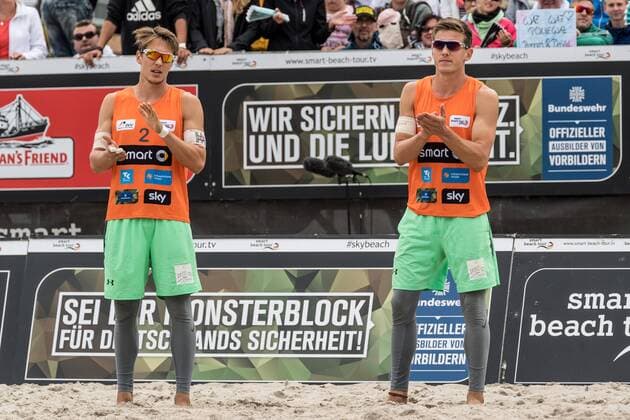 smart Beach Tour 2017 - Supercup Kuehlungsborn; Kuehlungsborn, 25.06.2017 David Poniewaz, Bennet Poniewaz; smart Beach Tour 2017 - Supercup Kuehlungsborn am 25.06.2017. xPWx