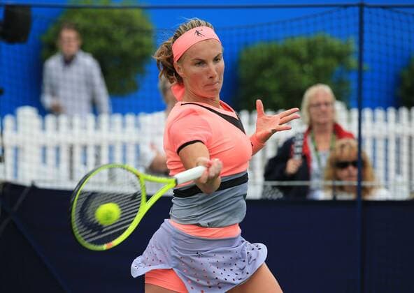 TENNIS - WTA Tennis Damen AEGON International 2017 EASTBOURNE,ENGLAND,28.JUN.17 - TENNIS - WTA Tour, AEGON International. Image shows Svetlana Kuznetsova (RUS). GEPAxpictures xAlanxGrieves