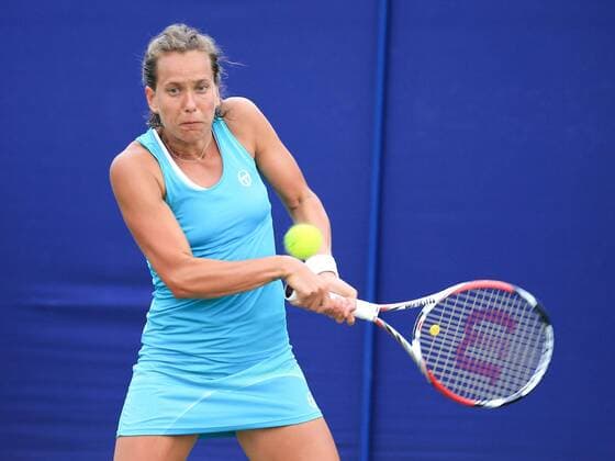 TENNIS - WTA Tennis Damen AEGON International 2017 EASTBOURNE,ENGLAND,28.JUN.17 - TENNIS - WTA Tour, AEGON International. Image shows Barbora Strycova (CZE). GEPAxpictures xAlanxGrieves
