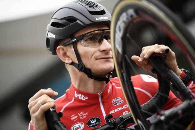 Themen der Woche - SPORT Bilder des Tages - SPORT German Andre Greipel of Lotto Soudal pictured before a training session, part of the preparations before the start of the 104rth edition of the Tour de France cycling race, Thursday 29 June 2017 in Dusseldorf, Germany. This year s Tour de France takes place from July first to July 23rd. YORICKxJANSENS  x05122502x