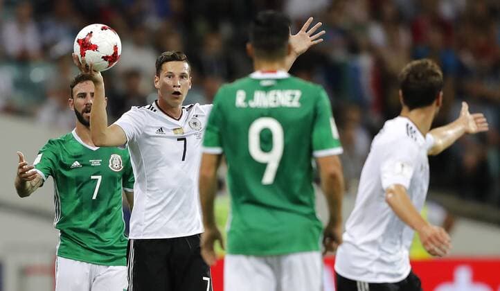 Germany vs Mexico SOCHI, SC - 29.06.2017: GERMANY VS MEXICO - Julian DRAXLER of Germany during a match between Germany and Mexico valid for the semifinals of the 2017 Confederations Cup on Thursday (29th), held at the Sochi Olympic Stadium in Sochi, Russia. (Photo: Rodolfo Buhrer La Imagem Fotoarena) x1347311x  RodolfoxBuhrer