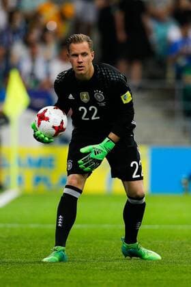 Germany vs Mexico SOCHI, SC - 29.06.2017: GERMANY VS MEXICO - TER STEGEN Marc-Andre of Germany during a match between Germany and Mexico valid for the semifinals of the 2017 Confederations Cup on Thursday (29th), held at the Olympic Stadium in Sochi, Russia (Photo: Marcelo Machado de Melo Fotoarena) x1347383x  MarceloxMachadoxdexMelo