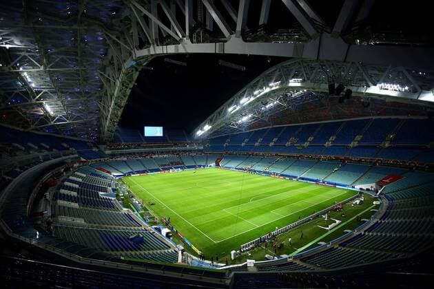 Germany vs Mexico SOCHI, SC - 29.06.2017: GERMANY VS MEXICO - View of Sochi Olympic Stadium after match between Germany and Mexico valid for the semifinals of the 2017 Confederations Cup, this Thursday (29), held at the Sochi Olympic Stadium in Sochi, Russia. (Photo: Heuler Andrey DiaEsportivo Fotoarena) x1347496x  HeulerxAndrey