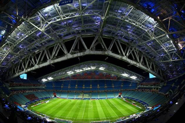 Germany vs Mexico SOCHI, SC - 30.06.2017: GERMANY VS MEXICO - View of Sochi Olympic Stadium after match between Germany and Mexico valid for the semifinals of the 2017 Confederations Cup, this Thursday (29), held at the Sochi Olympic Stadium in Sochi, Russia. (Photo: Heuler Andrey DiaEsportivo Fotoarena) x1347500x  HeulerxAndrey