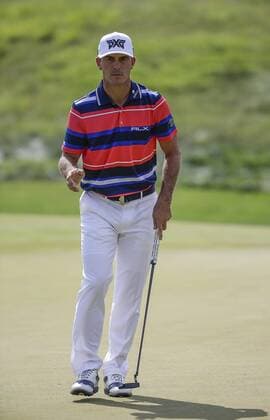 POTOMAC, MD - JUNE 30: Billy Horschel on the 15th green during the second round of the Quicken Loans National on June 30, 2017 at TPC Potomac at Avenel Farm in Potomac, MD.(Photo by Justin Cooper Icon Sportswire) GOLF: JUN 30 PGA Golf Herren - Quicken Loans National - Second Round Icon170630006 EDITORIAL USE ONLY