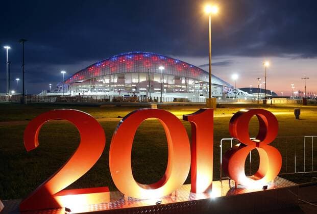 General photos Sochi 2017 SOCHI, SC - 30.06.2017: GENERAL PHOTOS SOCHI 2017 - External view at dusk of the Olympic Stadium of Fisht (Sochi Olympic), one of the four venues of the 2017 Confederations Cup and venue of the 2018 World Cup in Sochi, Russia (Photo: Rodolfo Buhrer La Imagem Fotoarena) x1348326x  RodolfoxBuhrer