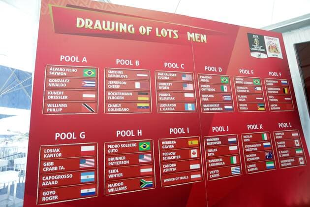 The FIVB Beach volleyball Beachvolleyball World Championships Vienna 2017 Drawing of Lots 01.07.2017., Croatia, Porec - The FIVB Beach Volleyball World Championships Vienna 2017 Drawing of Lots took placee place during the Porec Major series event.  LukaxStanzl PIXSELL