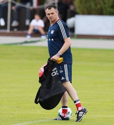 Neuer Co-Trainer Willy Sagnol Fussball 1.BL FC Bayern München 01.07.2017 Trainingsauftakt