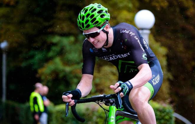 02.07.2017, Graz, AUT,OE-Tour, Oesterreich Radrundfahrt 2017, 1. Etappe, Prolog, im Bild Jason Lowndes (AUS, Israel Cycling Academy) during Stage 1, Prolog of 2017 Tour of Austria. Graz, Austria on 2017 07 02. Graz EX_JFK
