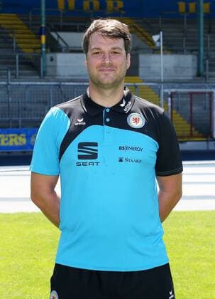 Videoanalyst und Leistungsdiagnostiker David Lehmann (Eintracht Braunschweig)