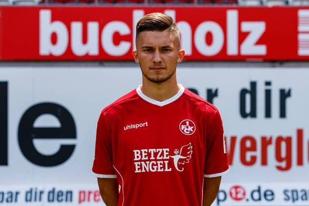 Valdin Mustafa (1.FC Kaiserslautern), Fussball, GER, 2.Liga, Portraettermin 2017 2018, 1. FC Kaiserslautern, Kaiserslautern Copyright: xNeis Eibner-Pressefotox EP_ANS