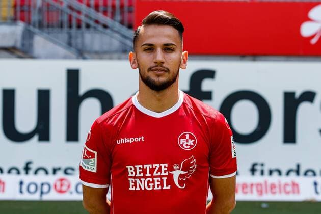 Naser Aliji (1.FC Kaiserslautern), Fussball, GER, 2.Liga, Portraettermin 2017 2018, 1. FC Kaiserslautern, Kaiserslautern Copyright: xNeis Eibner-Pressefotox EP_ANS