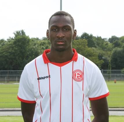 Regionalliga West, Saison 2017 2018, Fototermin Fortuna Düsseldorf U 23. - Tarsis Bonga ( Fortuna Düsseldorf U 23 ) Portrait