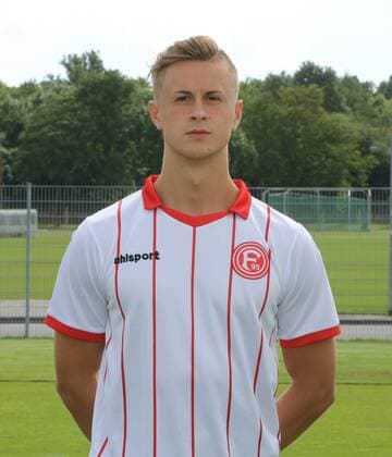 Regionalliga West, Saison 2017 2018, Fototermin Fortuna Düsseldorf U 23. - Nick Galle ( Fortuna Düsseldorf U 23 ) Portrait