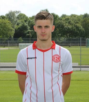 Regionalliga West, Saison 2017 2018, Fototermin Fortuna Düsseldorf U 23. - Tim Krafft ( Fortuna Düsseldorf U 23 ) Portrait