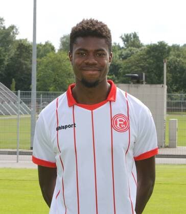 Regionalliga West, Saison 2017 2018, Fototermin Fortuna Düsseldorf U 23. - Leroy Kwadwo ( Fortuna Düsseldorf U 23 ) Portrait