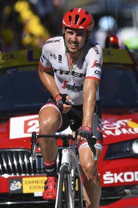 Bilder des Tages - SPORT VITTEL, FRANCE - JULY 4 : DEGENKOLB John (GER) Rider of Trek - Segafredo during stage 4 of the 104th edition of the 2017 Tour de France cycling race, a stage of 207.5 kms between Mondorf-Les-Bains and Vittel on July 04, 2017 in Vittel, France, 04 07 2017 CYCLISME : Tour de France 2017 - Etape 4 - Mondorf les Bains a Vittel - 04 07 2017 Photonews Panoramic 