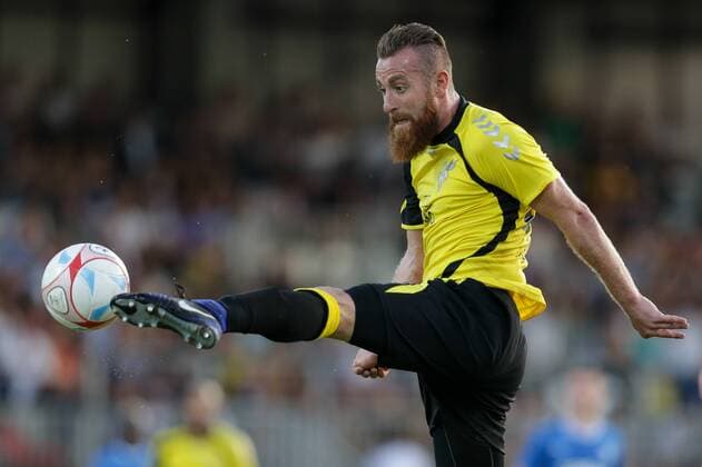 Aleksandre Karapetian (Niederkorn 87) 04.07.2017 Fussball Europa League Qualifikation, 1. Runde, Saison 2017-2018 04.07.2017 LUX, ELQ, FC Progres Niederkorn (LUX) - Glasgow Rangers FC (SCO) Stade Josy Barthel, Luxemburg 